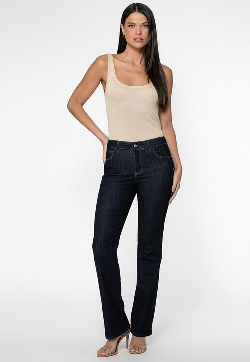 Regata Tricot Lurex Eco Dourado