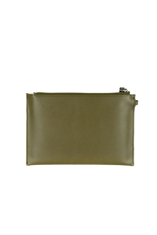 Carteira Guess Lindenberg Slg Wristlet Verde Musgo