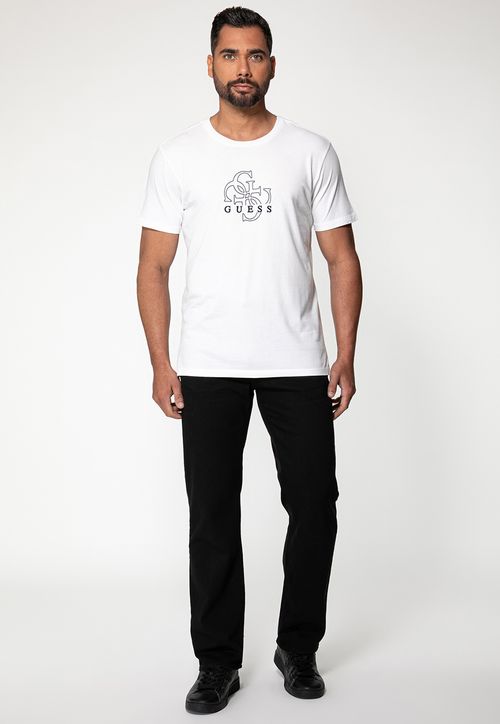 Calça Sarja Regular Straight Preto