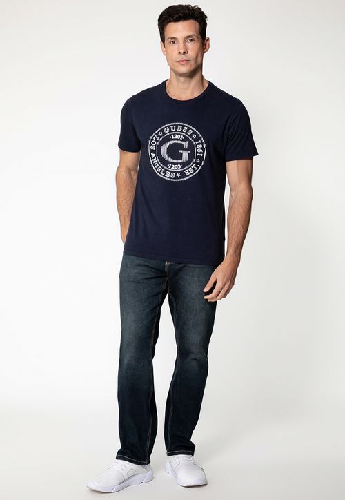 Camiseta G Relevo Azul Escuro