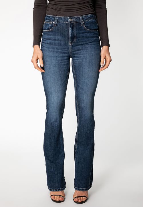 Calça Jeans Bootcut Azul Escuro