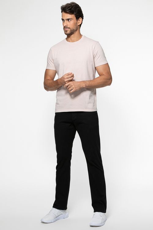 Calça Sarja Slim Straight Preto