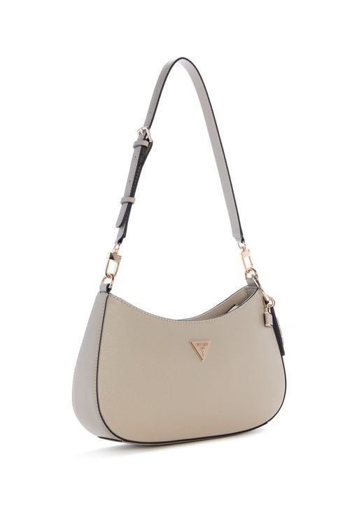 Bolsa Noelle II Top Zip Shoulder Bag Cinza