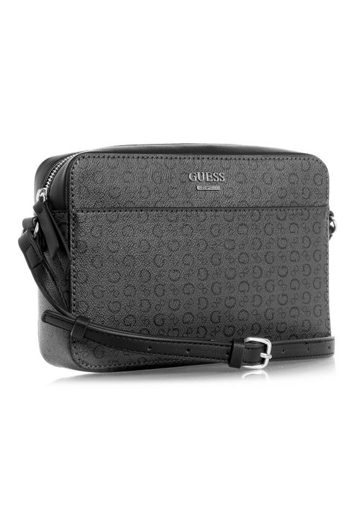 Bolsa Guess Kalei Mini Camera Crossbody Cinza Escuro