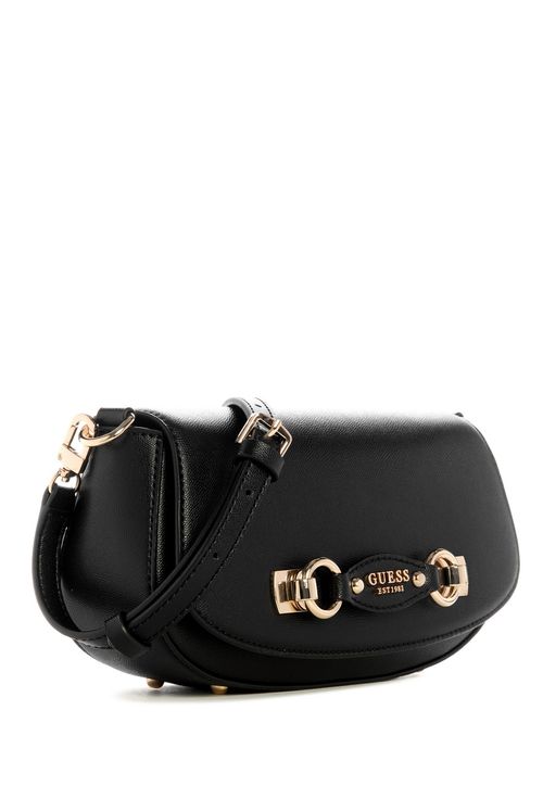 Bolsa Mimina Flap Crossbody Preto