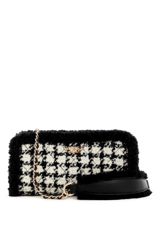 Bolsa Mini Cristi Top Zip Crossbody Preto