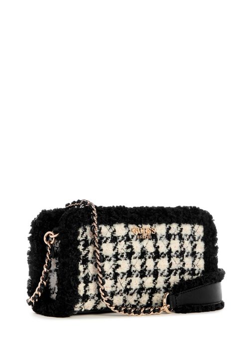 Bolsa Mini Cristi Top Zip Crossbody Preto