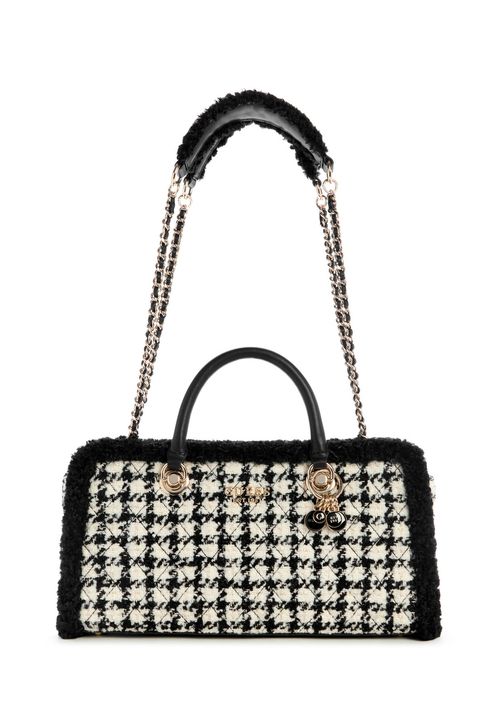 Bolsa Cristi Shoulder Satchel Preto