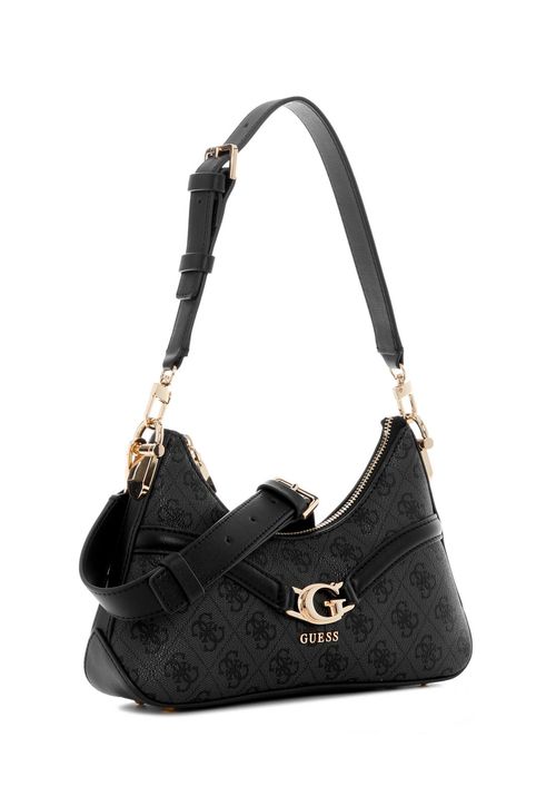 Bolsa Mini Dea Top Zip Shoulder Bag Preto