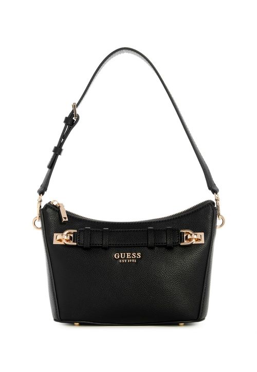 Bolsa Gregoria Eco Top Zip Shoulder Bag Preto