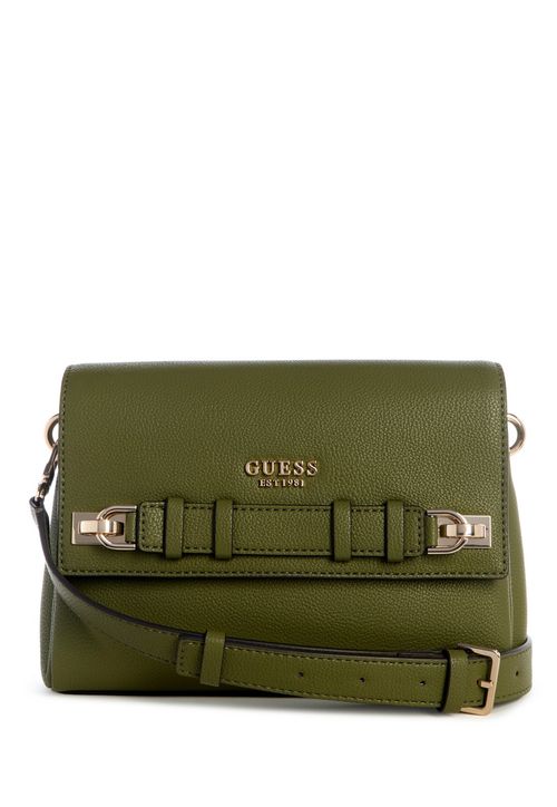Bolsa Gregoria Flap Crossbody Verde Musgo