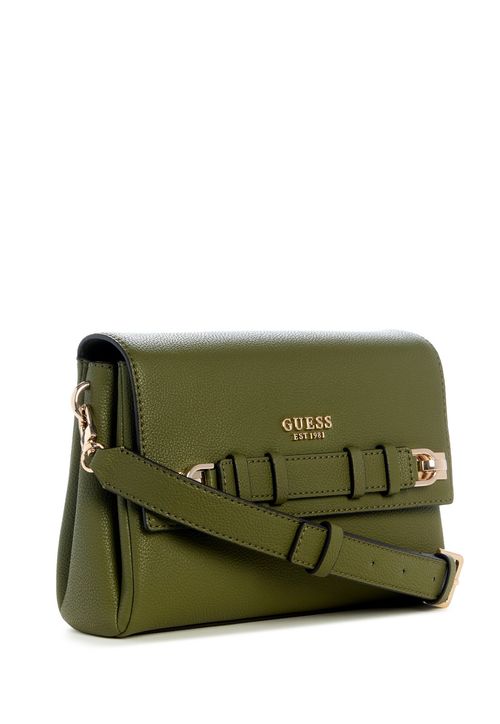 Bolsa Gregoria Flap Crossbody Verde Musgo