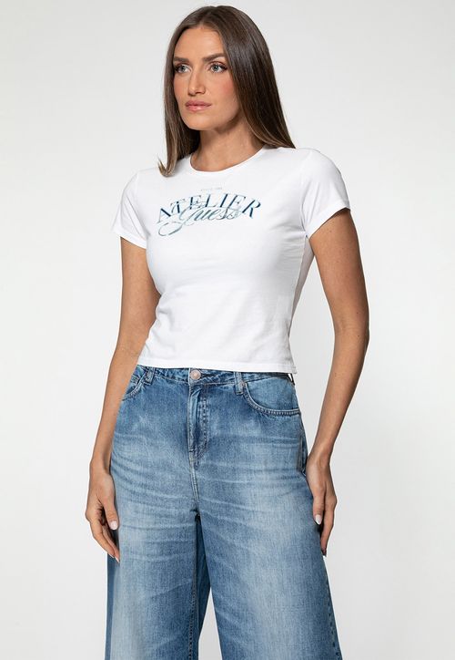 Camiseta Guess Atelier Branco