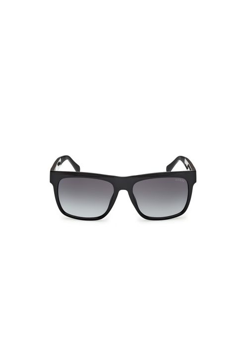 Óculos de Sol Quadrado Acetato Preto