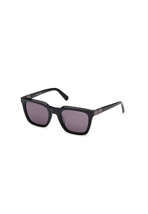 Óculos de Sol Quadrado Acetato Preto
