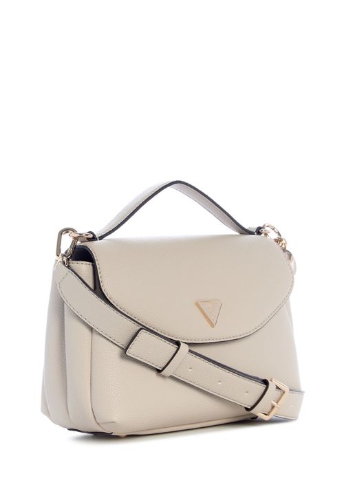 Bolsa Evie Top Handle Flap Bege