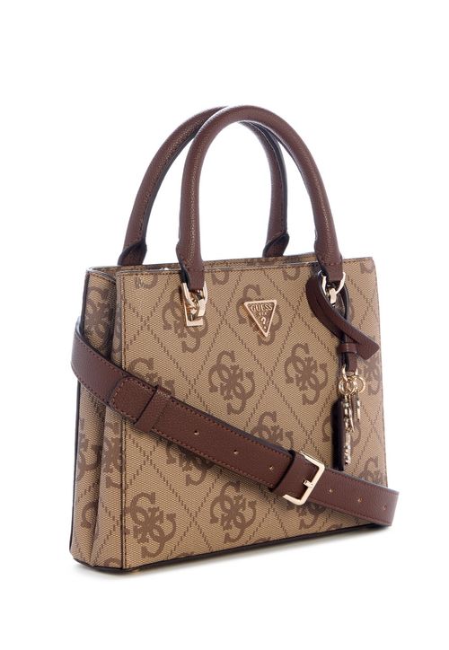 Bolsa Noelle Small Satchel Bege