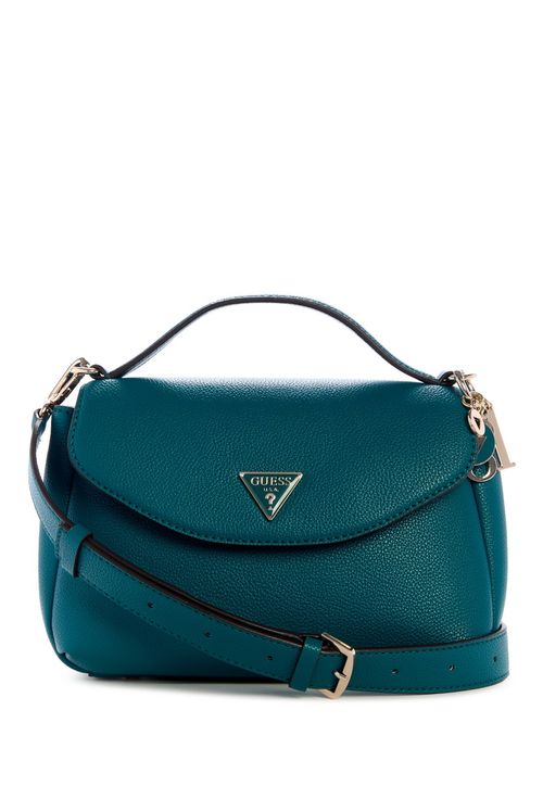 Bolsa Evie Top Handle Flap Azul