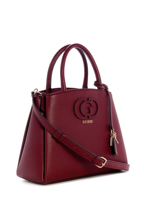 Bolsa Isola 3 Comp Satchel Vinho
