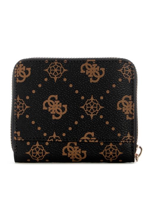 Carteira Carrie Logo Slg Sml Zip Around Marrom