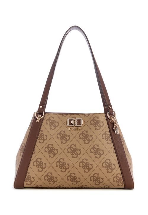 Bolsa Karnilla Logo Gfriend Carryall Caramelo