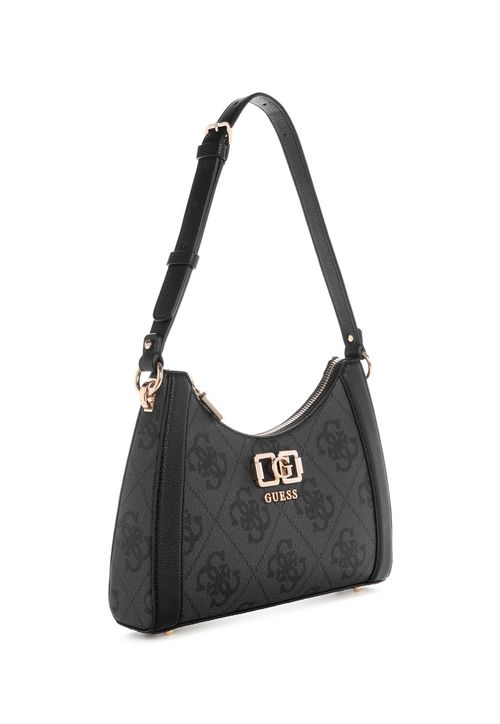 Bolsa Karnilla Logo Shoulder Bag Preto