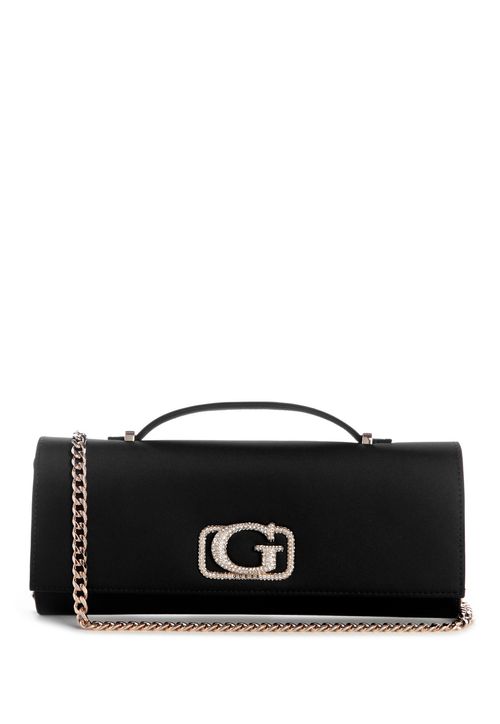 Bolsa   Zalina Top Handle Clutch Preto