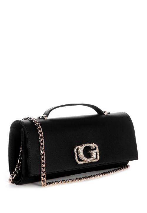 Bolsa   Zalina Top Handle Clutch Preto