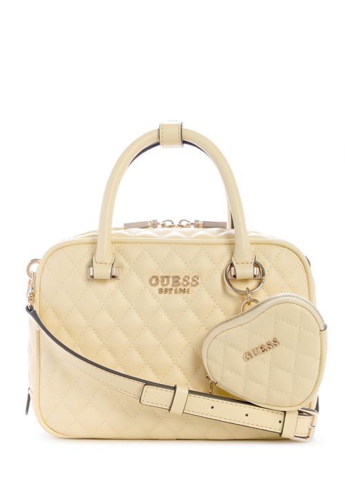 Bolsa Atabey Box Satchel Amarelo