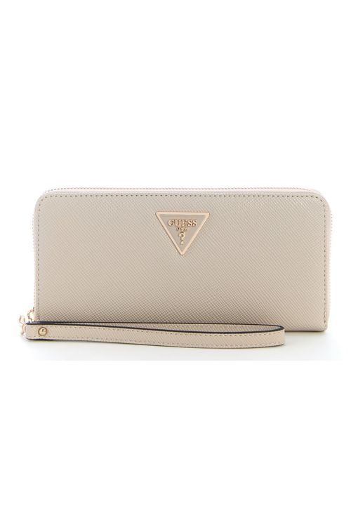 Carteira Laurel Ii Slg Large Zip Around Cinza