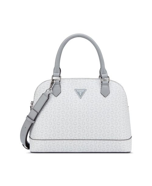 Bolsa Jenai Dome Satchel Cinza Claro