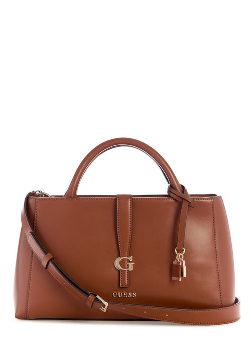 Bolsa Carrie Girlfriend Satchel Marrom