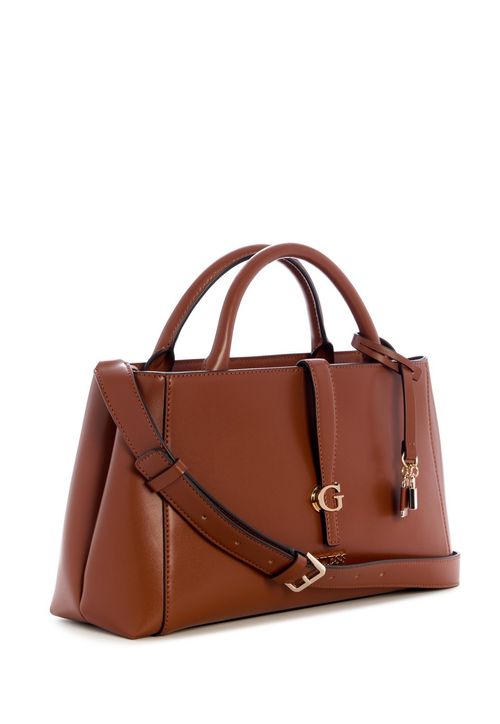 Bolsa Carrie Girlfriend Satchel Marrom