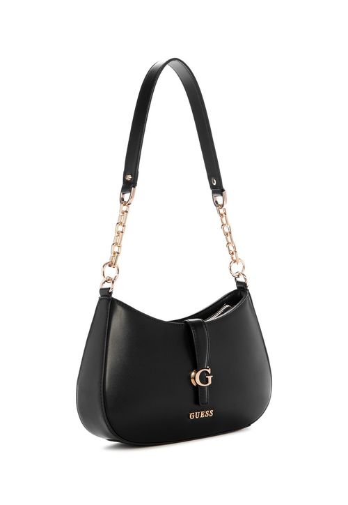 Bolsa Carrie Top Zip Shoulder Bag Preto