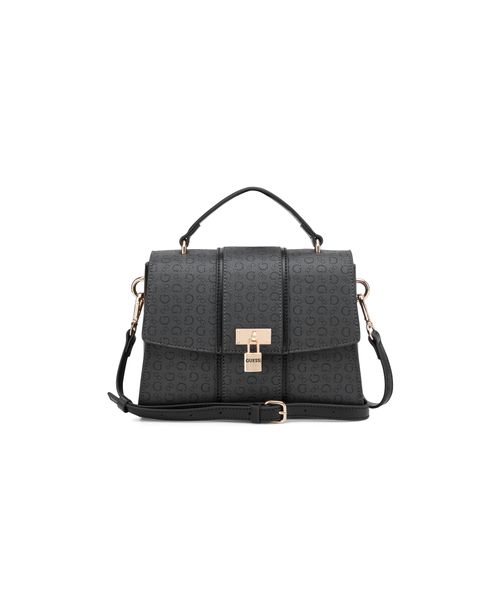 Bolsa Emberly Top Handle Crossbody Cinza Escuro