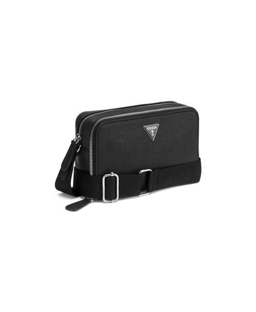 Bolsa Mini Viviette Dbl Zip Crossbdy Preto