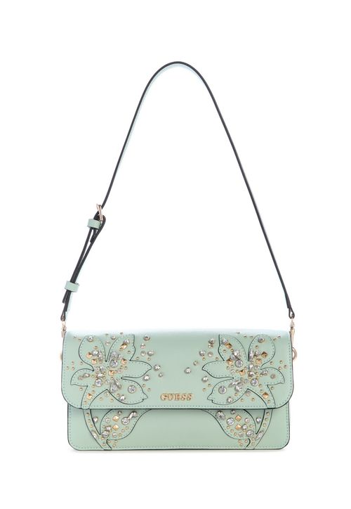 Bolsa Sadie Flap Shoulder Bag Verde Claro