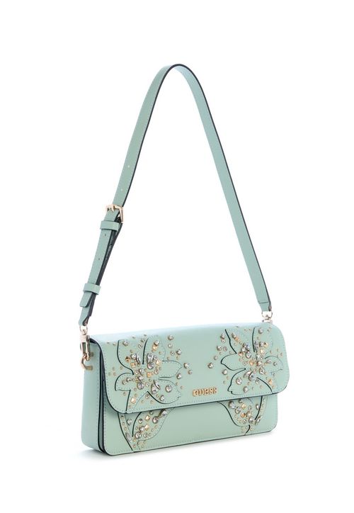 Bolsa Sadie Flap Shoulder Bag Verde Claro