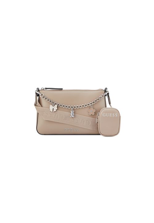 Bolsa Mini Fiora Top Zip Cinza