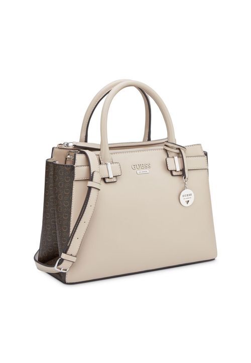 Bolsa Reena Satchel Marrom