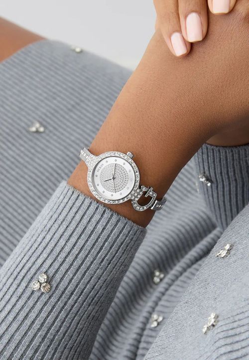 Relógio Giselle Redondo Prata