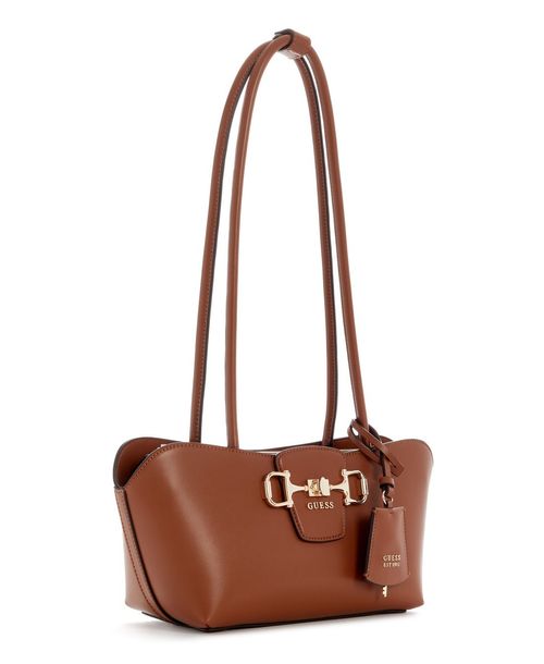 Bolsa Janie Shoulder Satchel Marrom