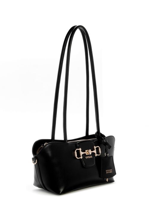 Bolsa Janie Shoulder Satchel Preto
