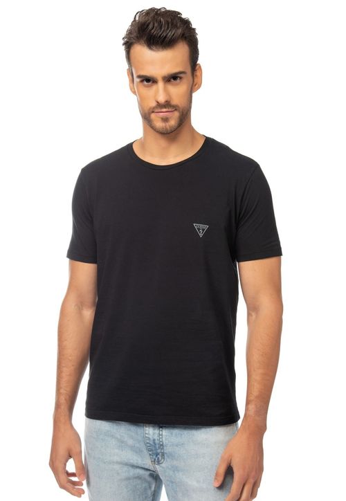 Camiseta Basic Gola C Preto