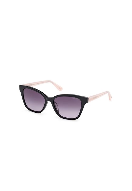 Óculos de Sol Quadrado Acetato Preto