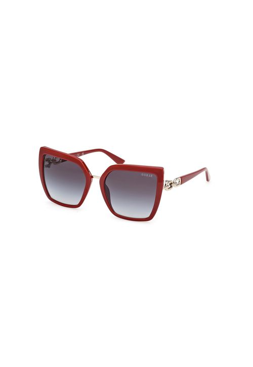 Óculos de Sol Borboleta Acetato Vermelho