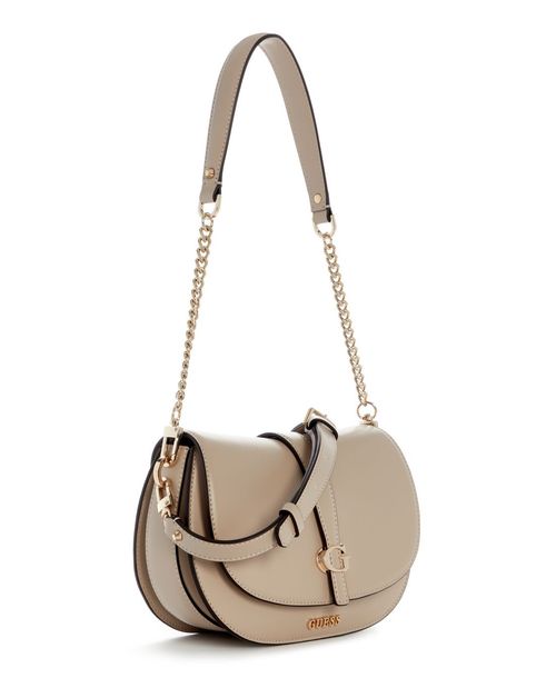 Bolsa Carrie Flap Shoulder Cinza
