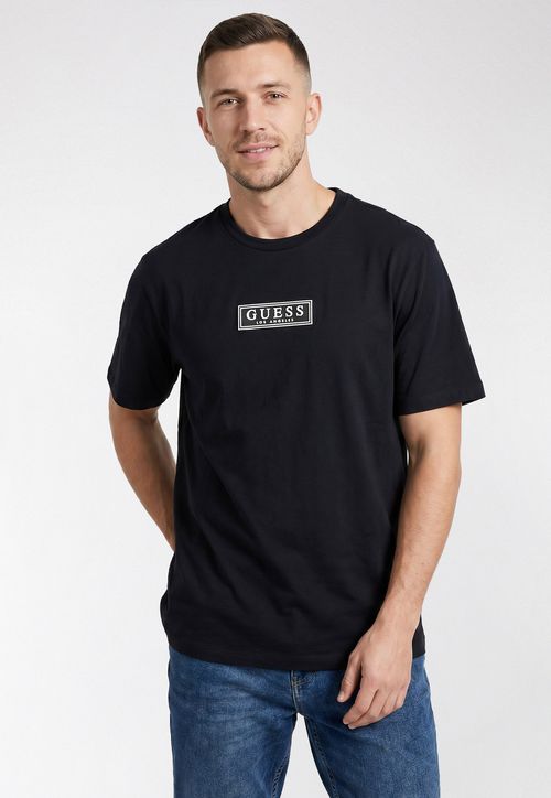 Camiseta Guess Patch Silicone Preto
