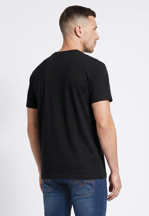 Camiseta Guess Patch Silicone Preto