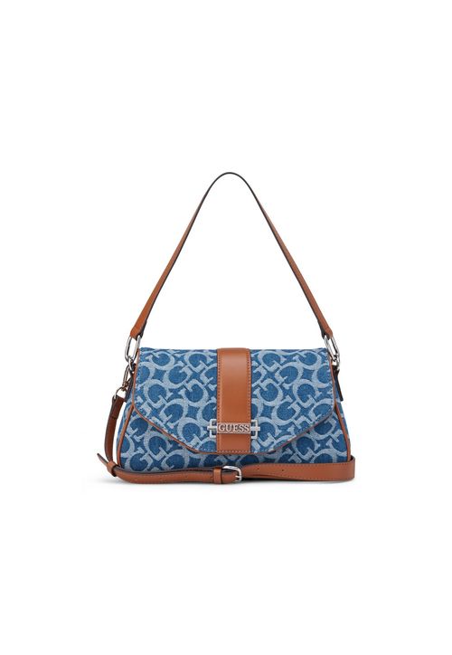 Bolsa Erika Flap Crossbody Azul